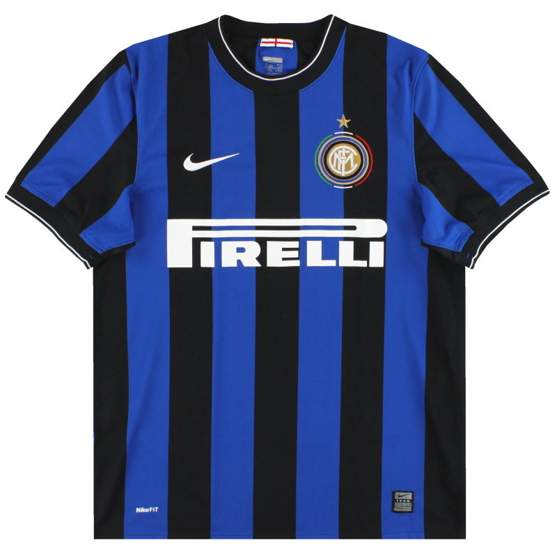 2009-10 Inter Milan Nike Home Maglia L.Boys - 354270-463
