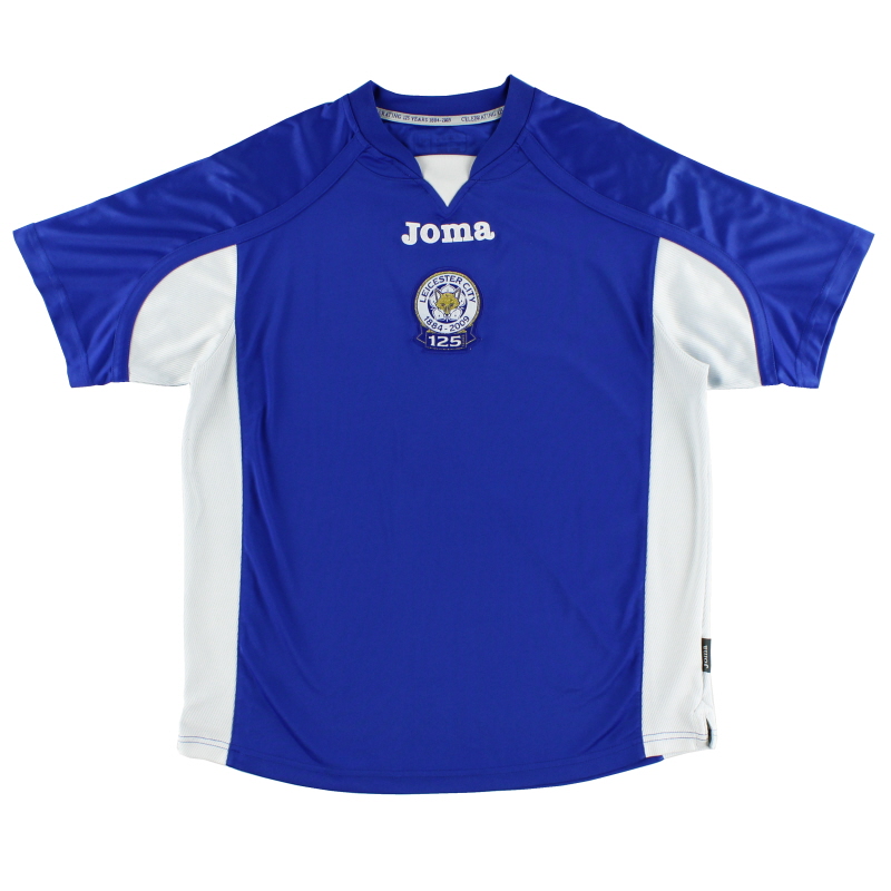 2009-10 Leicester Joma '125 Years' Home Shirt L