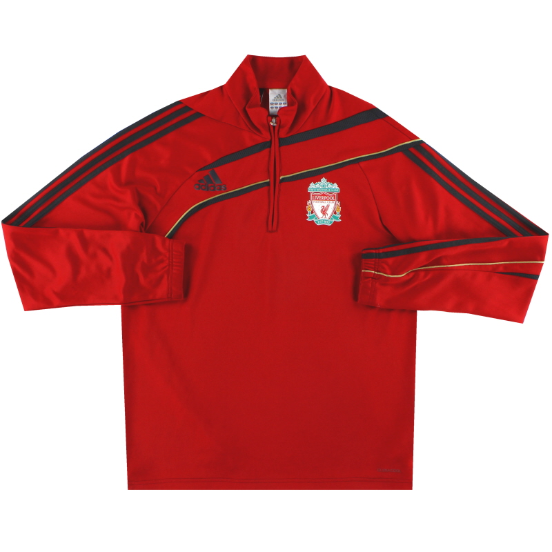 2009-10 Liverpool adidas 1/4 Zip Top XL
