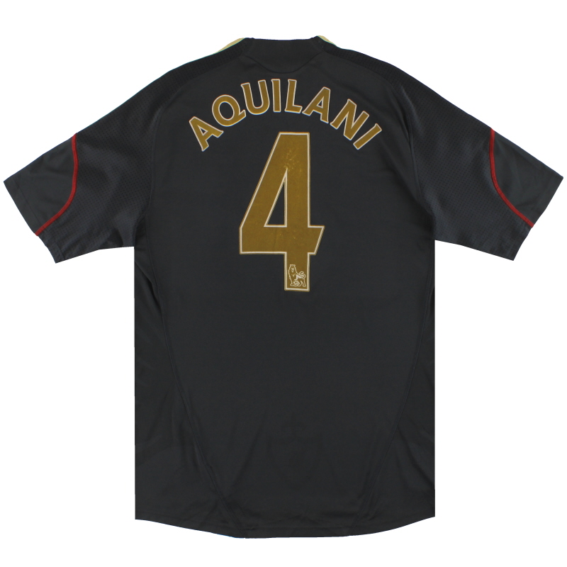 2009-10 Liverpool adidas Away Shirt Aquilani #4 L - E85670
