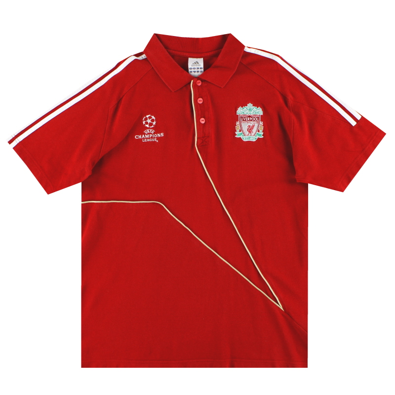 2009-10 Liverpool adidas CL Polo Shirt XL