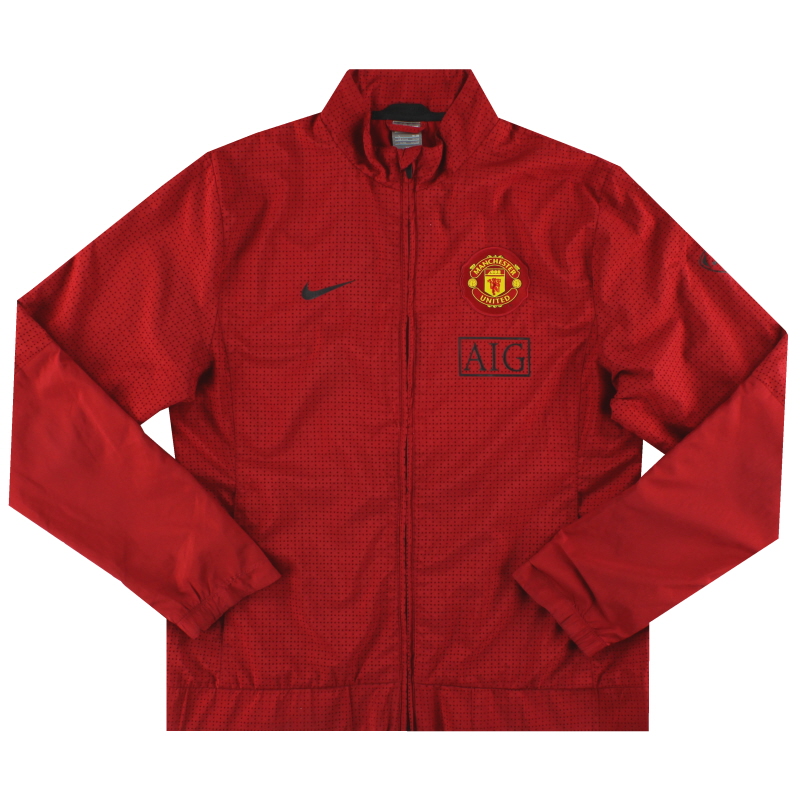 2009-10 Manchester United Nike Track Jacket S - 355102-648