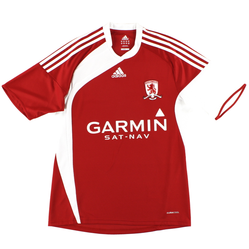 2009-10 Middlesbrough adidas Heimtrikot XL