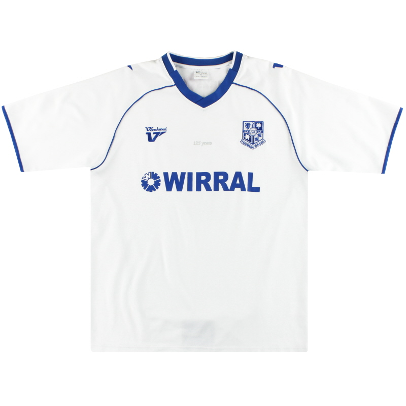 2009-10 Tranmere Rovers ’125 Years’ Home Shirt #16 S