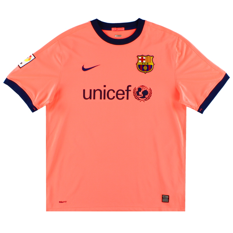 2009-11 Barcelona Nike Away Shirt *Mint* XXL