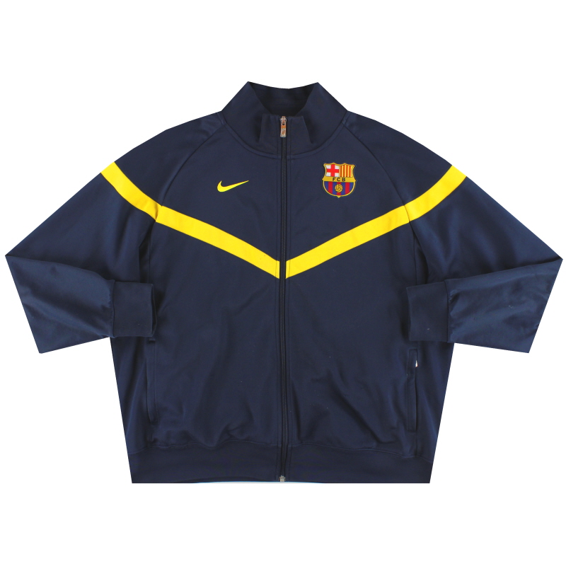 2009-11 Barcelona Nike Track Jacket Shirt XXL