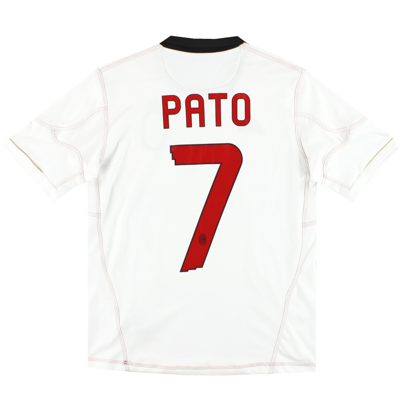 2010-11 AC Milan adidas Away Shirt Pato #7 XL.Boys - P96274
