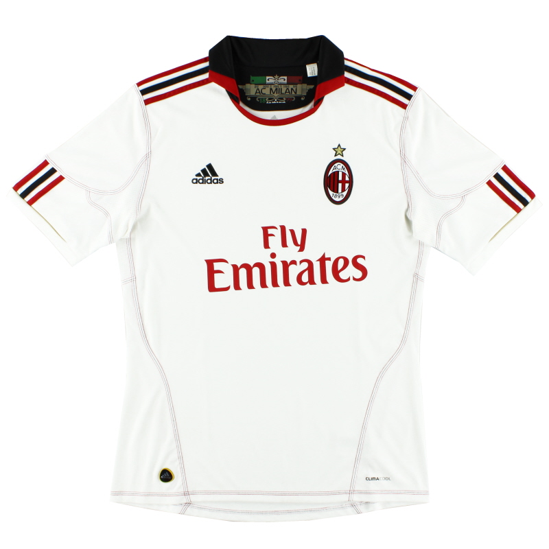 formeel inch lippen 2010-11 AC Milan Away Shirt L