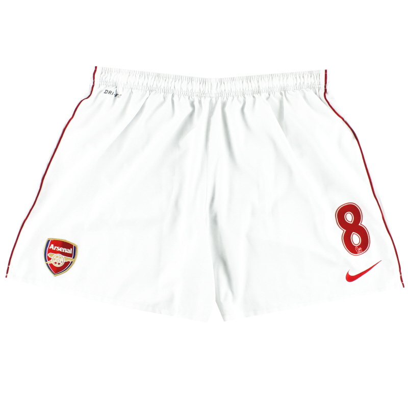 2010-11 Arsenal Nike Home Shorts #8 XXL - 381710-105