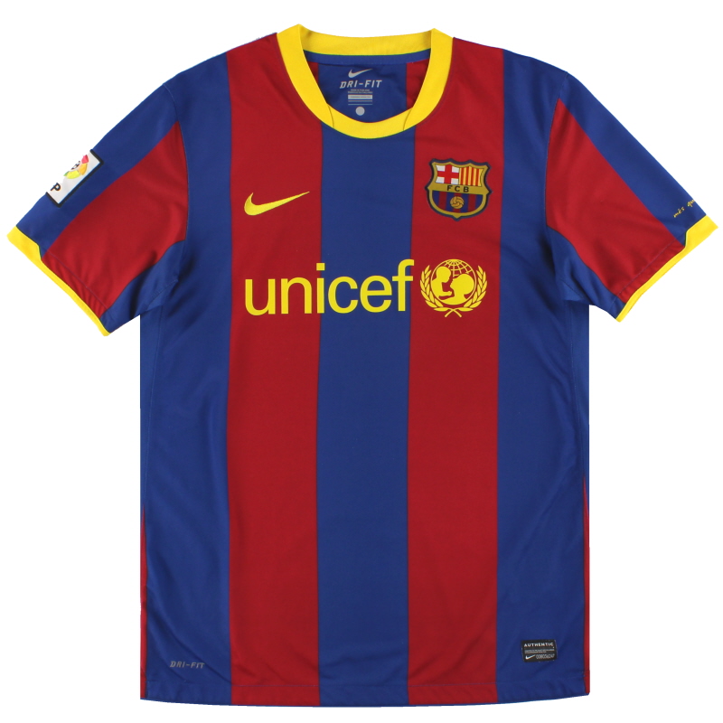 Camiseta de local Nike del Barcelona 2010-11 XL - 382354-486