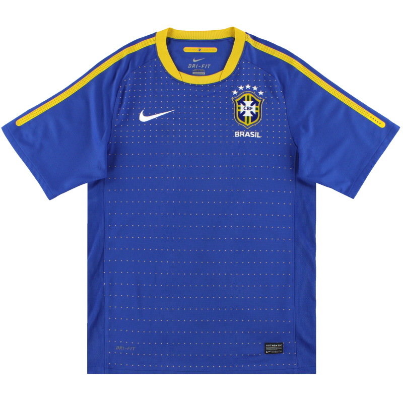 2010-11 Brazil Nike Away Shirt L - 369251-493