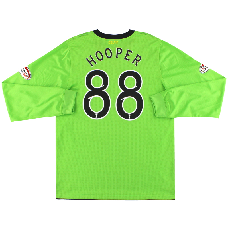2010-11 Celtic Nike Match Issue Away Shirt L/S Hooper #88 *Mint* XL