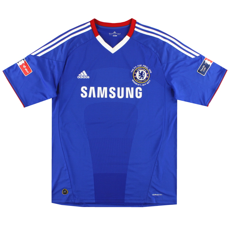 2010-11 Chelsea adidas 'FA Cup Final' Home Shirt XL - P59900