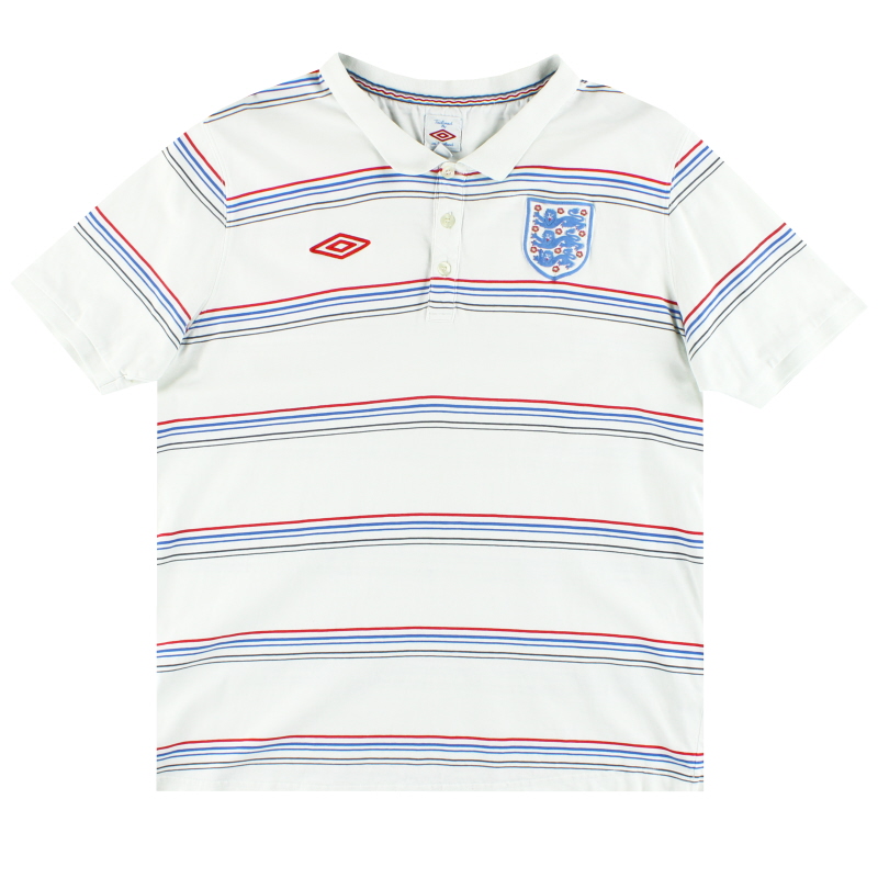2010-11 England Umbro Polo Shirt XXL