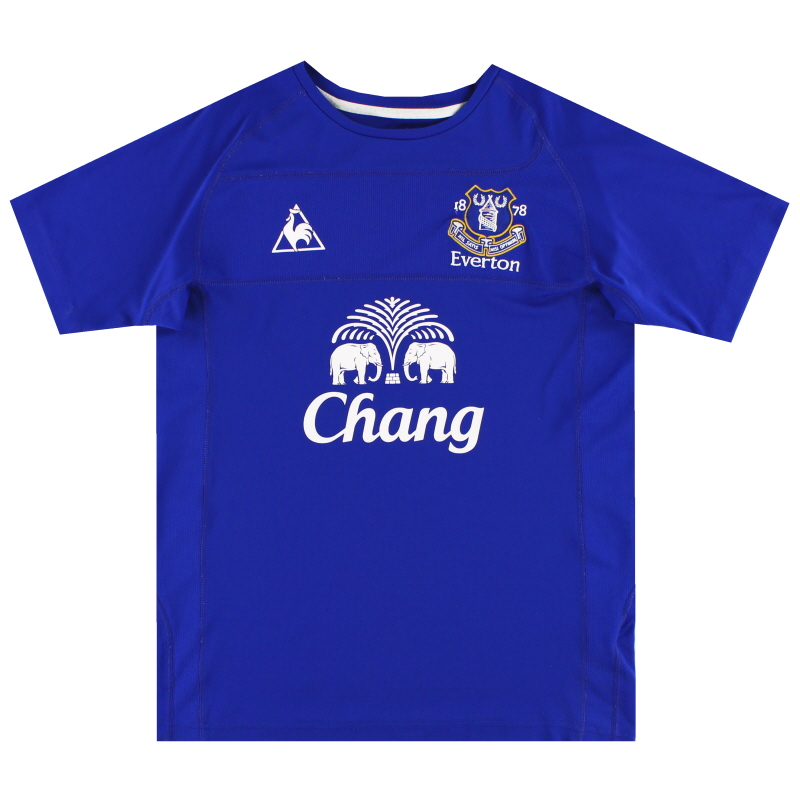 Camiseta de local del Everton Le Coq Sportif 2010-11 M