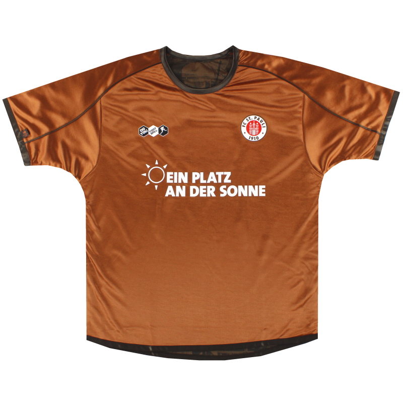 2010-11 FC St. Pauli Centenary Reversible Home Shirt * Come nuovo * L