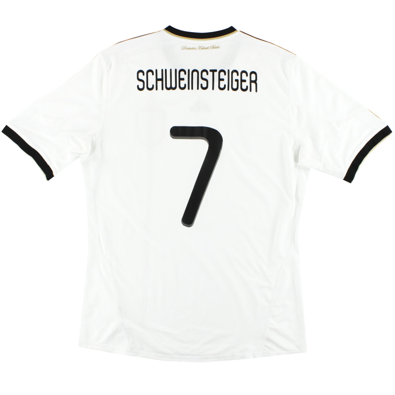 2010-11 Germany adidas Home Shirt Schweinsteiger #7 XL - P41477