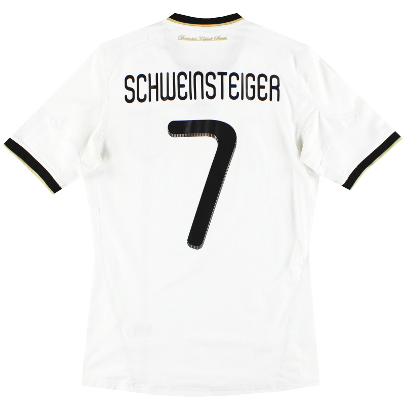 2010-11 Germany adidas Home Shirt Schweinsteiger #7 S - P41477