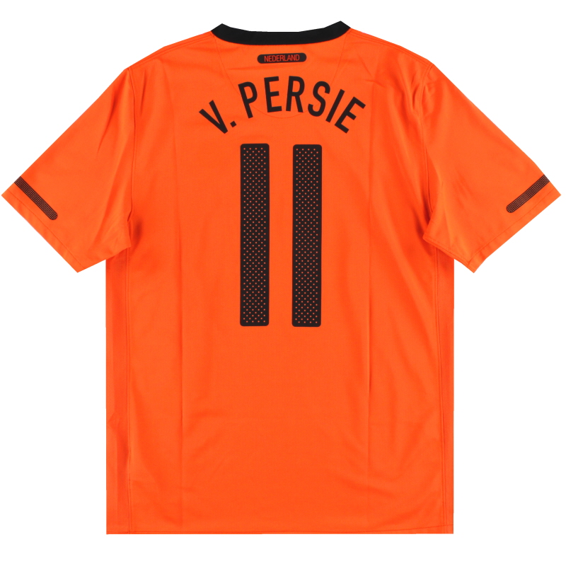 2010-11 Holland Nike Home Shirt V.Persie #11 M - 376906-815