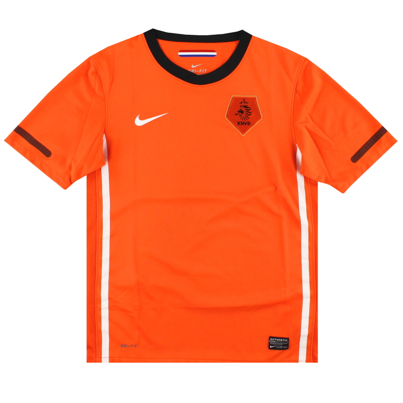 2010-11 Holland Nike Home Shirt L.Boys - 381189-815