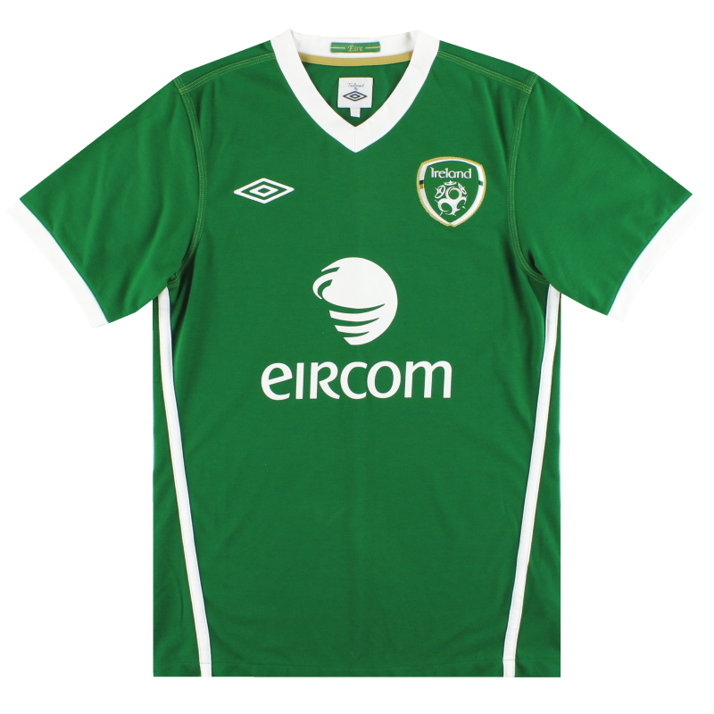 2010-11 Ireland Umbro Home Shirt *Mint* S - 890929-15