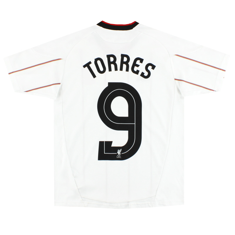 2010-11 Liverpool adidas Away Shirt Torres #9 *Mint* M.Boys - P96678