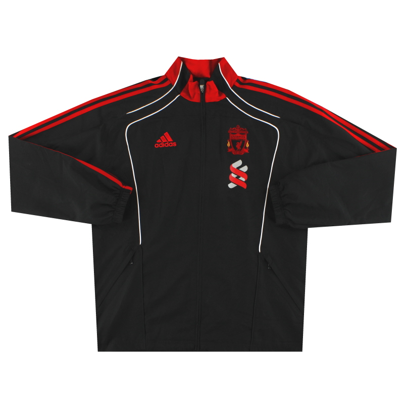 2010-11 Liverpool adidas Presentation Track Jacket *con etichette* L - P95573 - 4050267159269