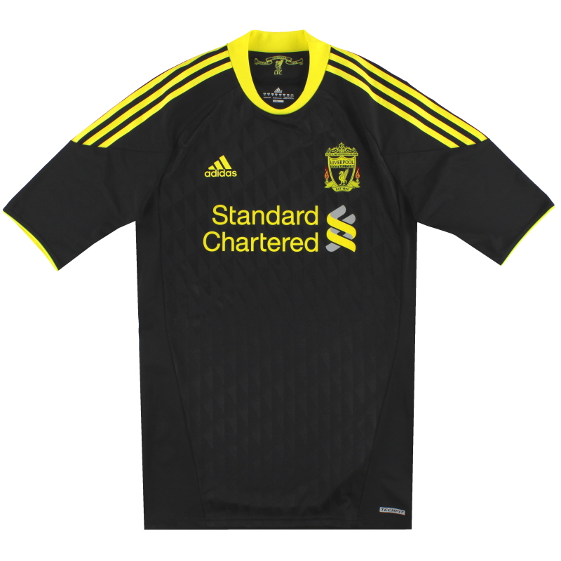 2010-11 Liverpool adidas TechFit Third Shirt XL