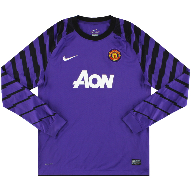 2010-11 Manchester United Nike Goalkeeper Shirt XL.Boys  - 382461-545