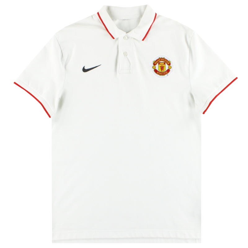 2010-11 Manchester United Nike Polo Shirt L