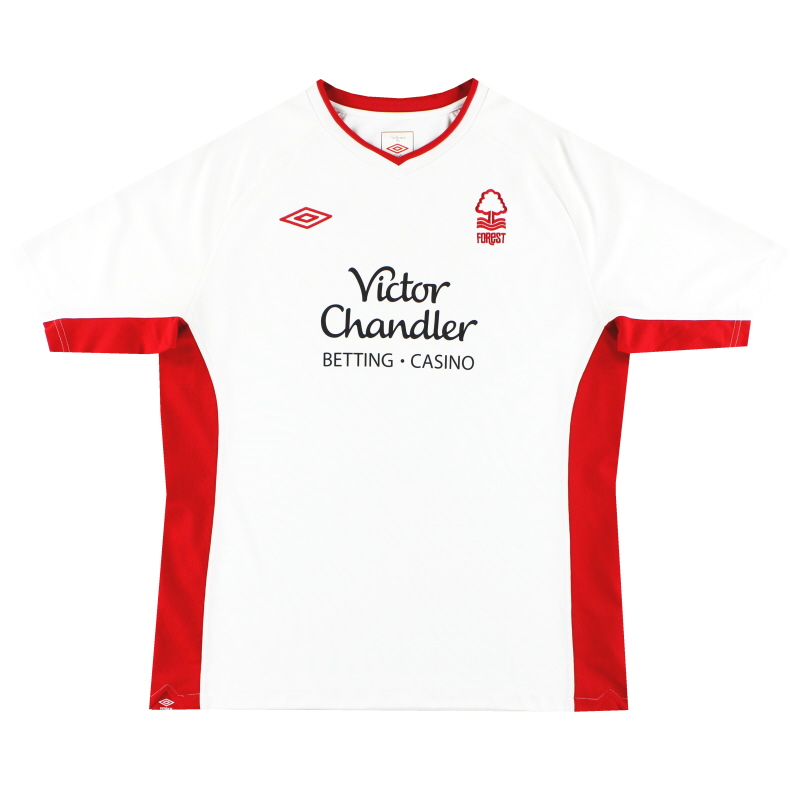 2010-11 выездная рубашка Nottingham Forest Umbro *Мятный* XL