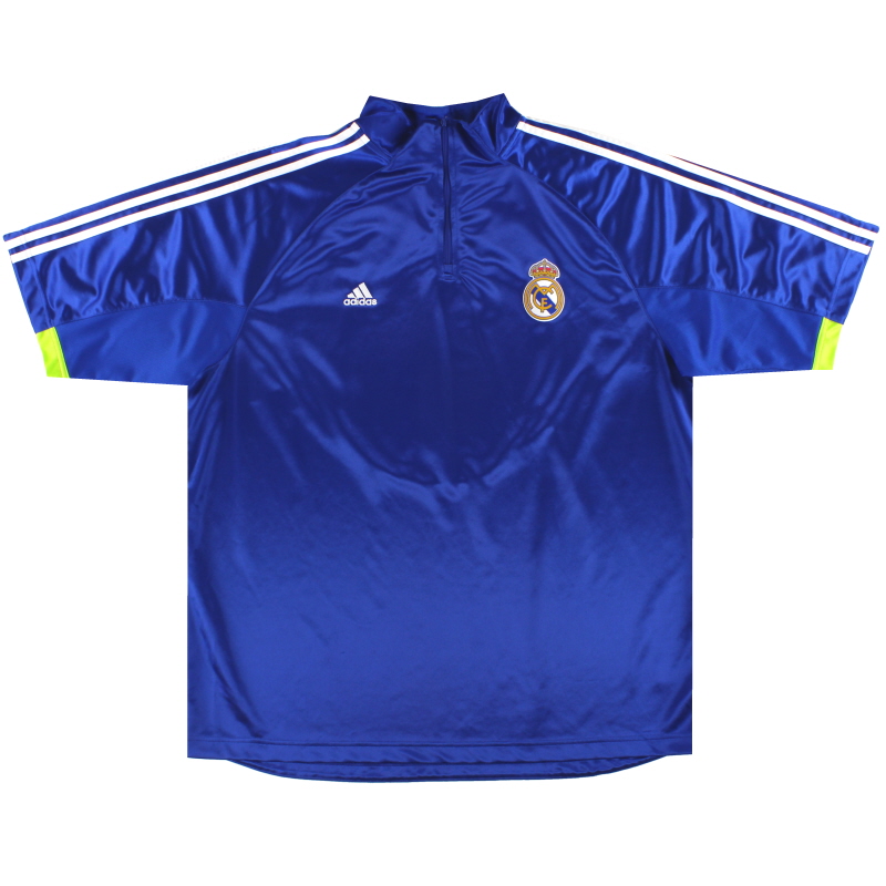 2010-11 Real Madrid adidas 1/4 Zip Training Shirt XXL - O27315