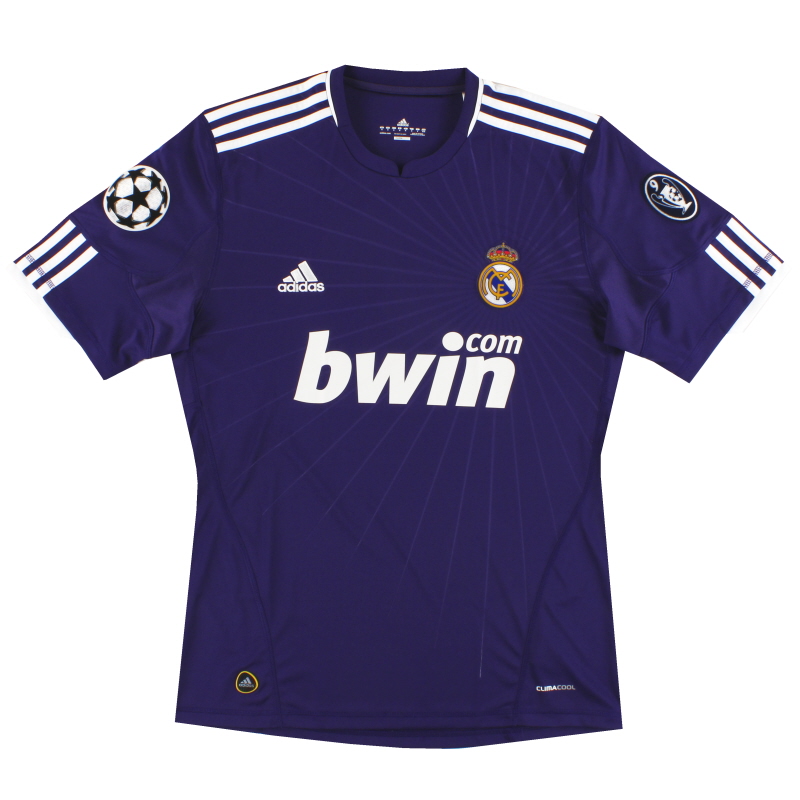 2010-11 Real Madrid adidas CL Third Shirt *Mint* M - P95678