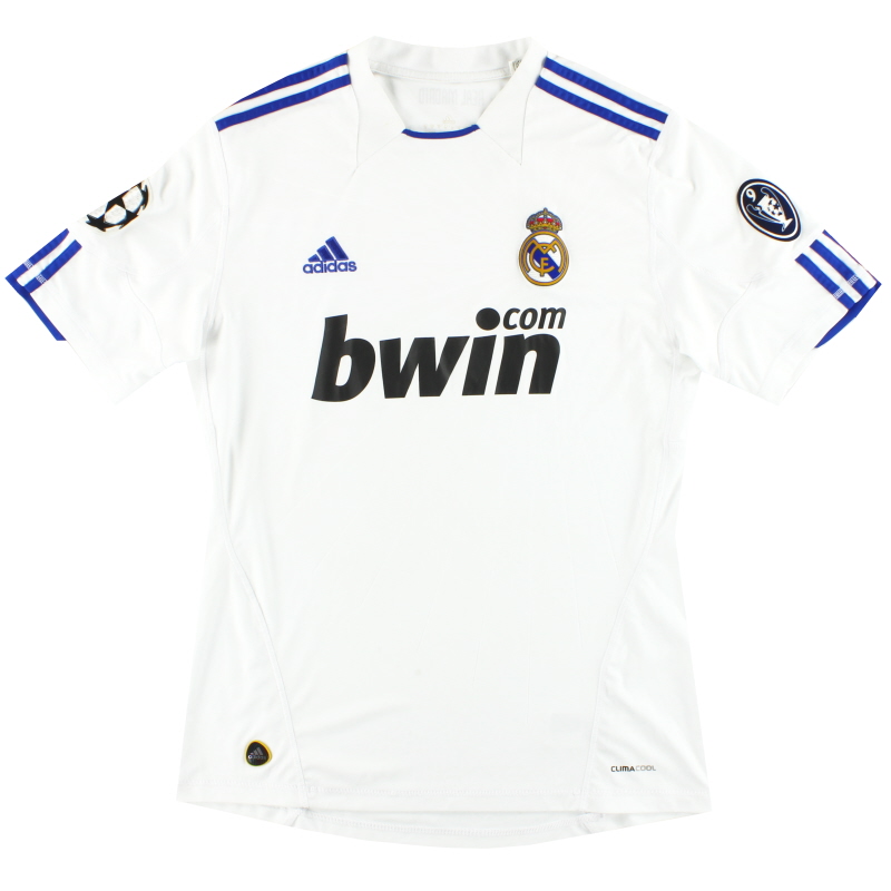 2010-11 Real Madrid adidas Home Shirt M - P96163