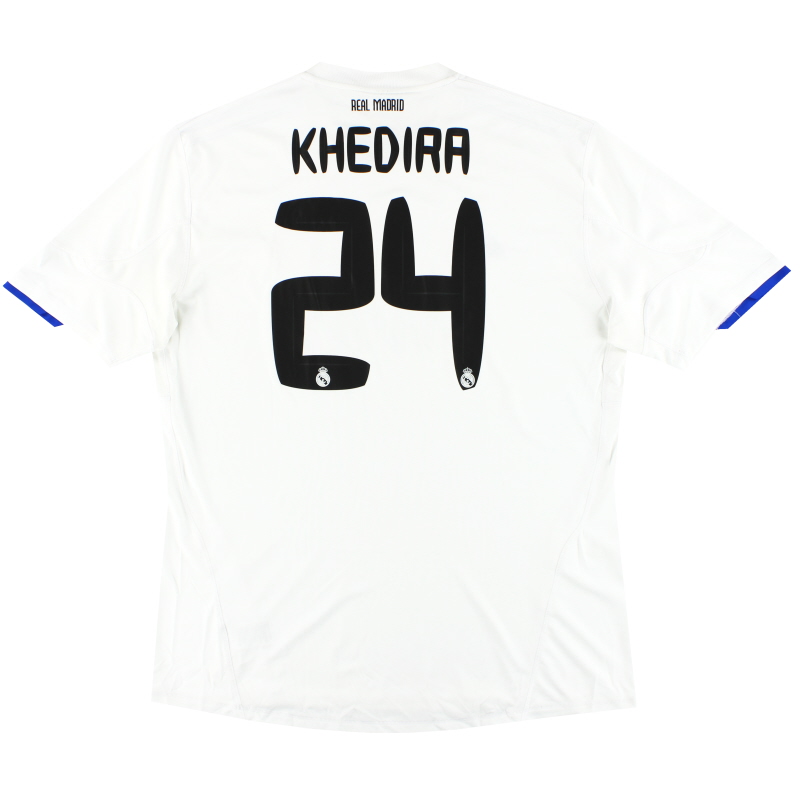 2010-11 Real Madrid adidas Home Maglia Khedira #24 XXL - P96163