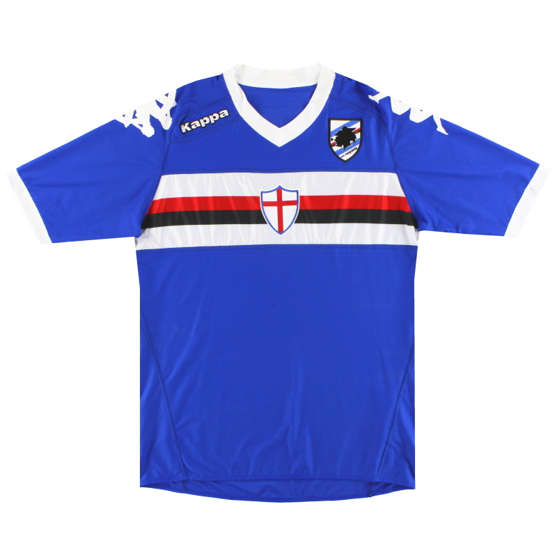 2010-11 Sampdoria Kappa Home Shirt *Mint* XL