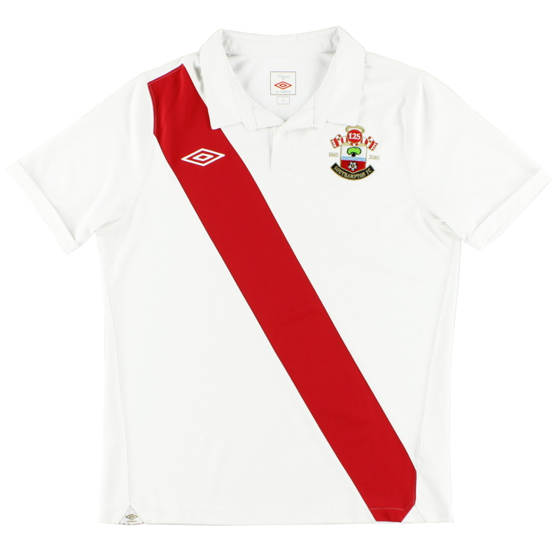2010-11 Southampton Umbro ’125 Years’ Home Shirt S