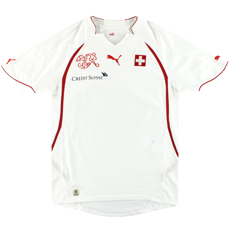 2010-11 Switzerland Puma Away Shirt M