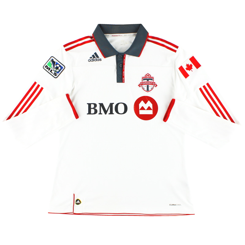 2010-11 Toronto FC adidas Player Issue Away Shirt L/S L