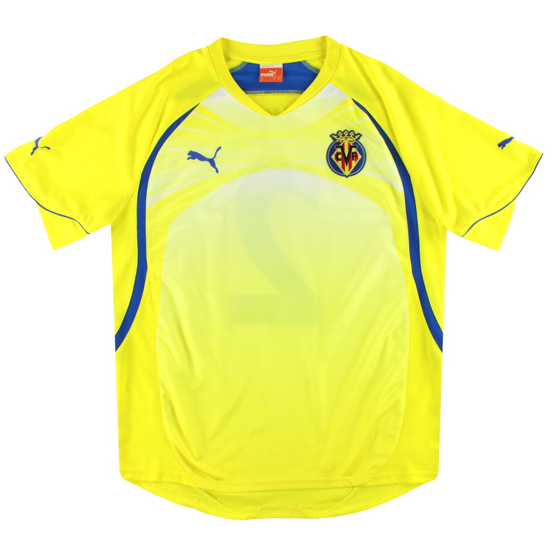 2010-11 Villarreal Puma Player Issue Training Shirt #2 L