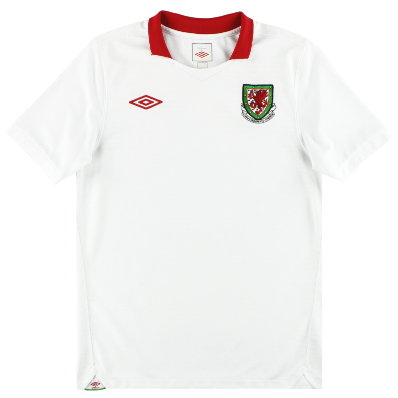 2010-11 Wales Umbro Away Shirt L.Boys
