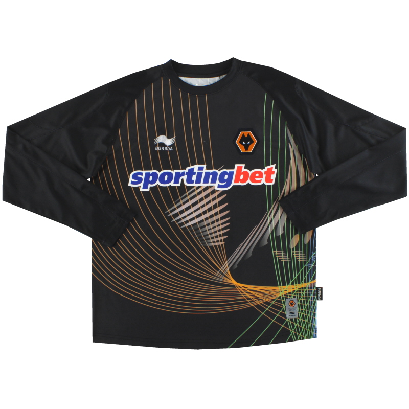 2010-11 Wolves Burrda Goalkeeper Shirt XS