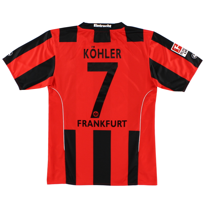 2010-12 Eintracht Frankfurt Home Shirt Kohler #7 S