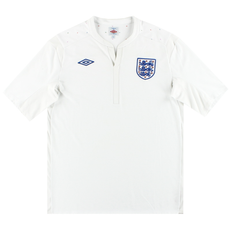 2010-12 Camiseta de la XNUMXa equipación de Inglaterra Umbro L.Boys