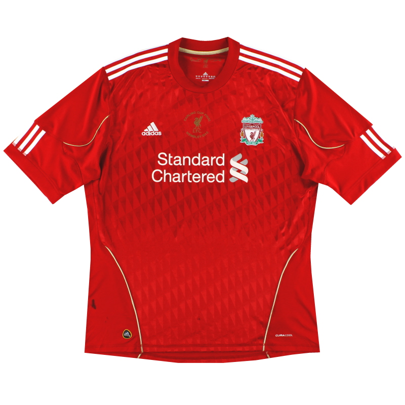 2010-12 Liverpool adidas ’Carling Cup Final’ Home Shirt XXL