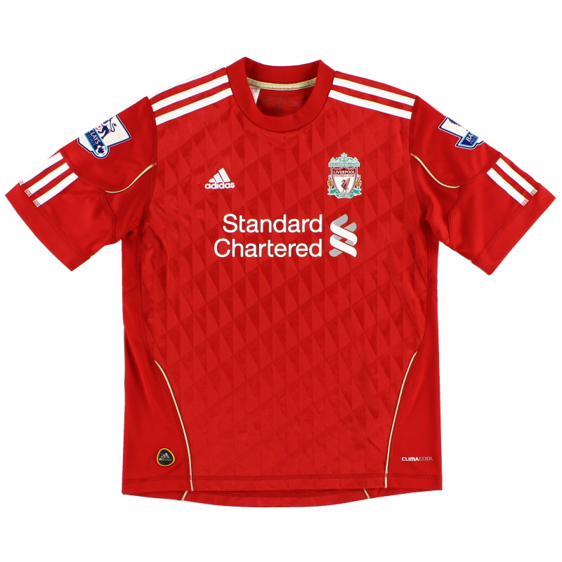 2010-12 Liverpool adidas Home Camiseta XL - P96763