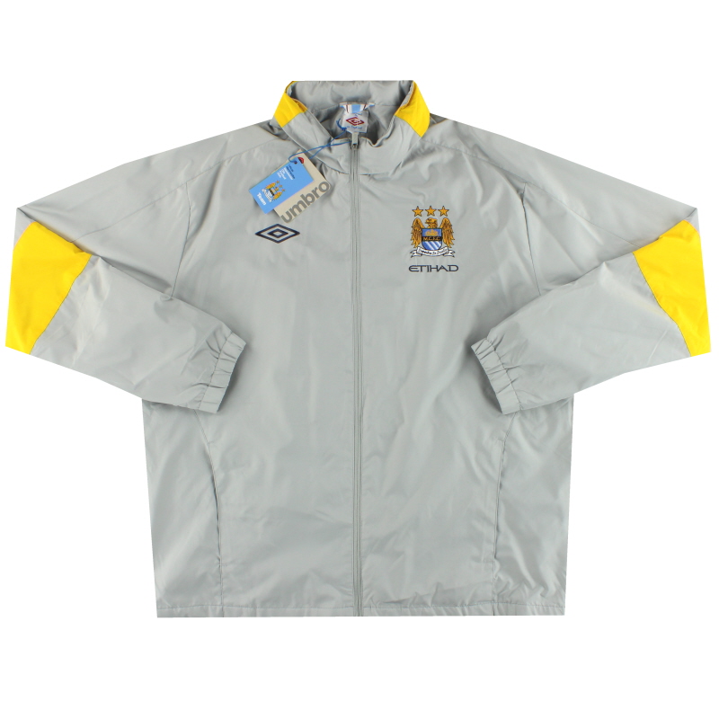 2010-12 Manchester City Umbro Hooded Rain Jacket *w/tags* XXL