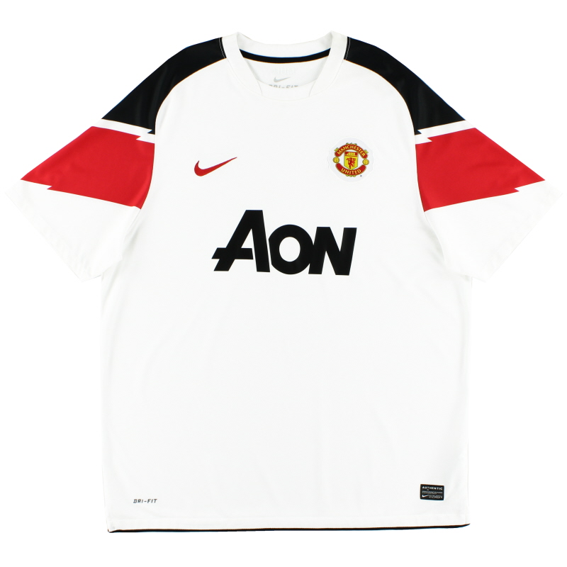 2010-12 Manchester United Nike Maglia da trasferta *Menta* M.Boys - 382470-105