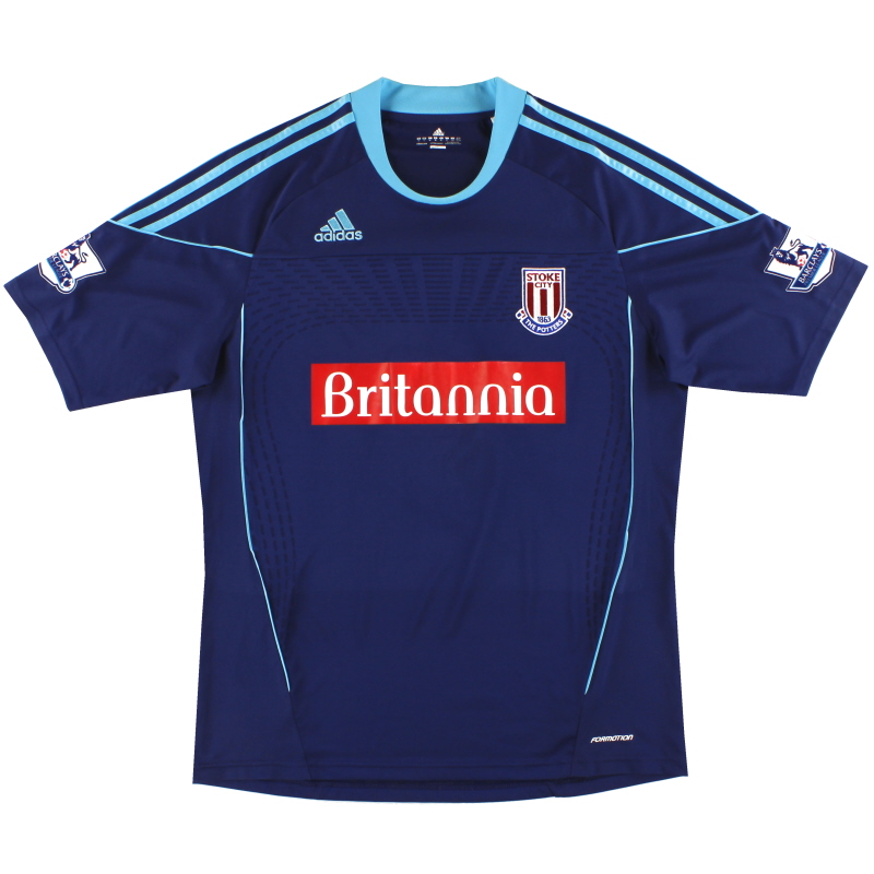 2010-12 Stoke City adidas ’Formotion’ Away Shirt XL