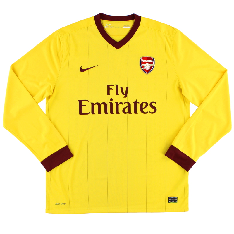 1991/92 Longsleeve Arsenal Away Shirt – ClassicFootballJersey